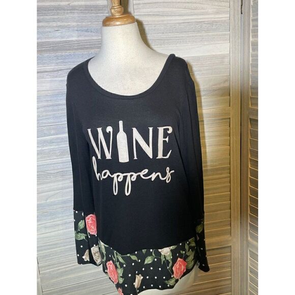 Zutter USA Sm Wine Happens Top - Picture 9 of 11